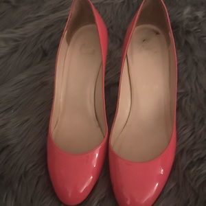 Christian Louboutin round toe pumps